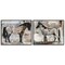Stupell Industries Expressionist Spotted Horses 2pc Framed Giclee Set By Victoria Barnes